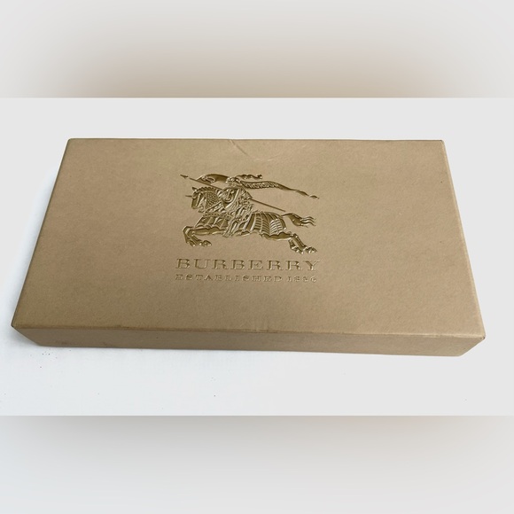 BURBERRY  Horseferry Check Zip Around Wallet Brown - Picture 14 of 16